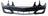 TechPro MB1000333 Bumper Cover - Front