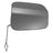 TechPro MB1029152 Tow Hook Cover - Front
