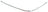 TechPro MB1046115 Bumper Cover Molding - Front Left