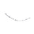 TechPro MB1058115 Bumper Impact Strip - Front Left