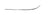 TechPro MB1058119 Bumper Impact Strip - Front Left