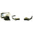 TechPro MB1066103 Bumper Bracket - Front Left