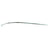 TechPro MB1158114 Bumper Impact Strip - Rear Left