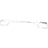 TechPro MB1195166 Bumper Valance / Grille Kit - Rear