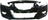 TechPro NI1000310C Bumper Cover - Front