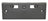 TechPro NI1068133 License Plate Bracket - Front