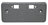 TechPro NI1068141 License Plate Bracket - Front