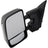 TechPro NI1320308 Door Mirror Set - Left