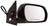 TechPro NI1321184 Door Mirror Set - Right