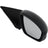 TechPro NI1321327 Door Mirror Set - Right