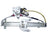 TechPro NI1551111 Window Regulator - Rear Right