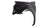 TechPro SU1240128C Fender - Front Left