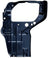 TechPro SZ1221102 Headlight Mounting Panel