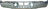 TechPro TO1102245 Bumper Face Bar - Rear
