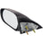 TechPro TO1320169 Door Mirror Set - Left