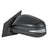 TechPro TO1320346 Door Mirror Set - Left