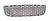 TechPro VW1036111 Bumper Cover Grille - Front