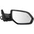 TechPro VW1321169 Door Mirror Set - Right