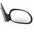 TechPro VW1321194 Door Mirror - Right