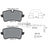 Textar 2521403 Disc Brake Pad Set - Rear