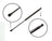 Tuff Support 618145 Hood Lift Support