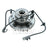 Timken HA590209 Wheel Bearing and Hub Assembly - Rear