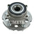 Timken HA590229 Wheel Bearing and Hub Assembly - Rear
