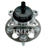 Timken HA590365 Wheel Bearing and Hub Assembly - Rear