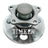 Timken HA590370 Wheel Bearing and Hub Assembly - Rear