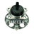 Timken HA590373 Wheel Bearing and Hub Assembly - Rear