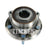 Timken HA590404 Wheel Bearing and Hub Assembly - Front