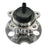 Timken HA590409 Wheel Bearing and Hub Assembly - Rear