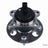 Timken HA590686 Wheel Bearing and Hub Assembly - Rear