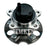 Timken HA592451 Wheel Bearing and Hub Assembly - Rear Right