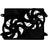 Continental FA70272 Dual Radiator and Condenser Fan Assembly
