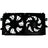 Continental FA70322 Dual Radiator and Condenser Fan Assembly