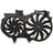 VDO FA70656 Dual Radiator and Condenser Fan Assembly