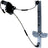 Continental WL41157 Power Window Motor and Regulator Assembly - Front Right