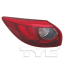 TYC 11-6812-00-9 Tail Light Assembly - Left Outer
