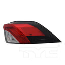 TYC 11-9085-00-9 Tail Light Assembly - Right Outer