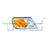 TYC 18-1983-00 Parking / Side Marker Light - Front Left