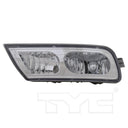 TYC 19-5898-01-9 Fog Light Lens / Housing - Left