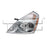 TYC 20-11837-00 Headlight Assembly - Right