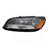 TYC 20-12800-00 Headlight Assembly - Left