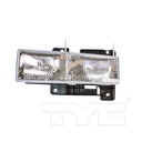 TYC 20-1669-00-9 Headlight Assembly - Left