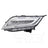 TYC 20-17424-00 Headlight Assembly - Left