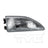 TYC 20-3076-00 Headlight Assembly - Right