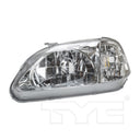 TYC 20-5662-01-9 Headlight Assembly - Left