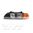 TYC 20-6550-90 Headlight Assembly - Left