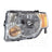 TYC 20-6878-00-9 Headlight Assembly - Left